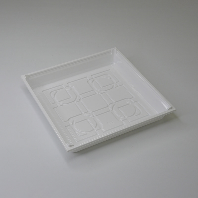 アクタ 弁当容器 ワン折重R 底 70-RA ホワイト 25枚/束（ご注文単位8束）【直送品】