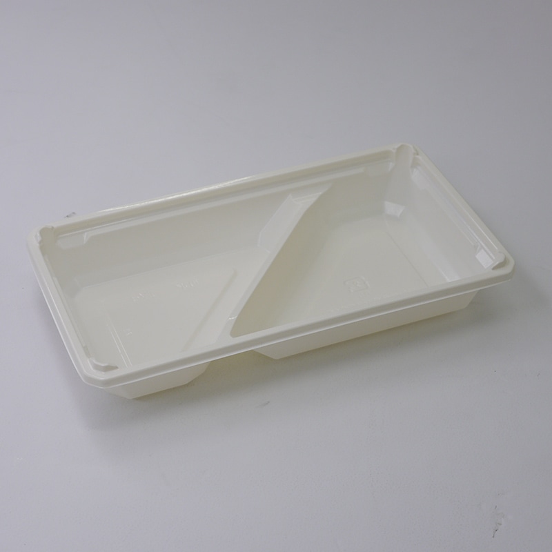 アクタ 弁当容器　ワン折　底 66×35　S-30（重） CR 50枚/袋（ご注文単位8袋）【直送品】