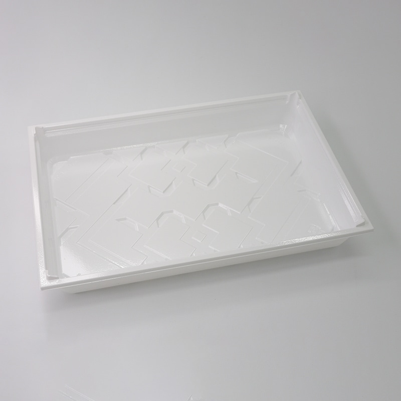 アクタ 弁当容器　ワン折重　底 90×60A 白 25枚/袋（ご注文単位8袋）【直送品】