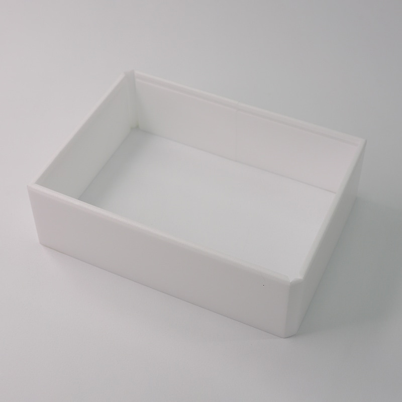 アクタ 弁当容器　ワン折重　縁 54×38（48） 白エンボス 50個/袋（ご注文単位8袋）【直送品】