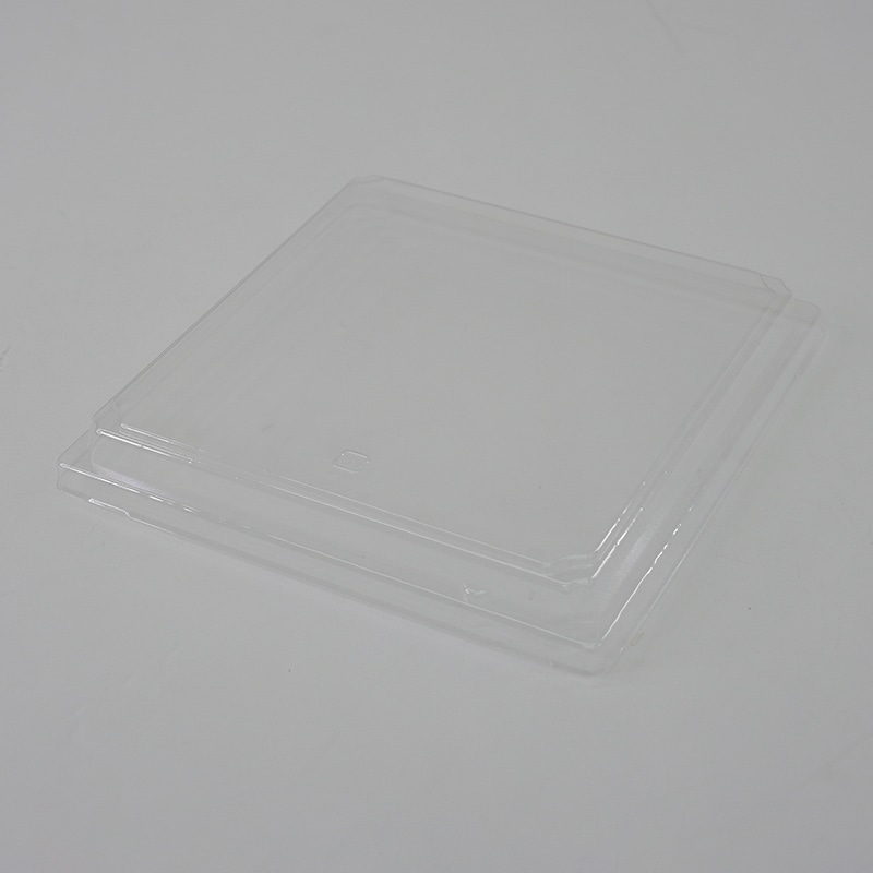 アクタ 弁当容器 ワン折 K高蓋 65K 透明 50枚/袋(ご注文単位8袋)【直送品】