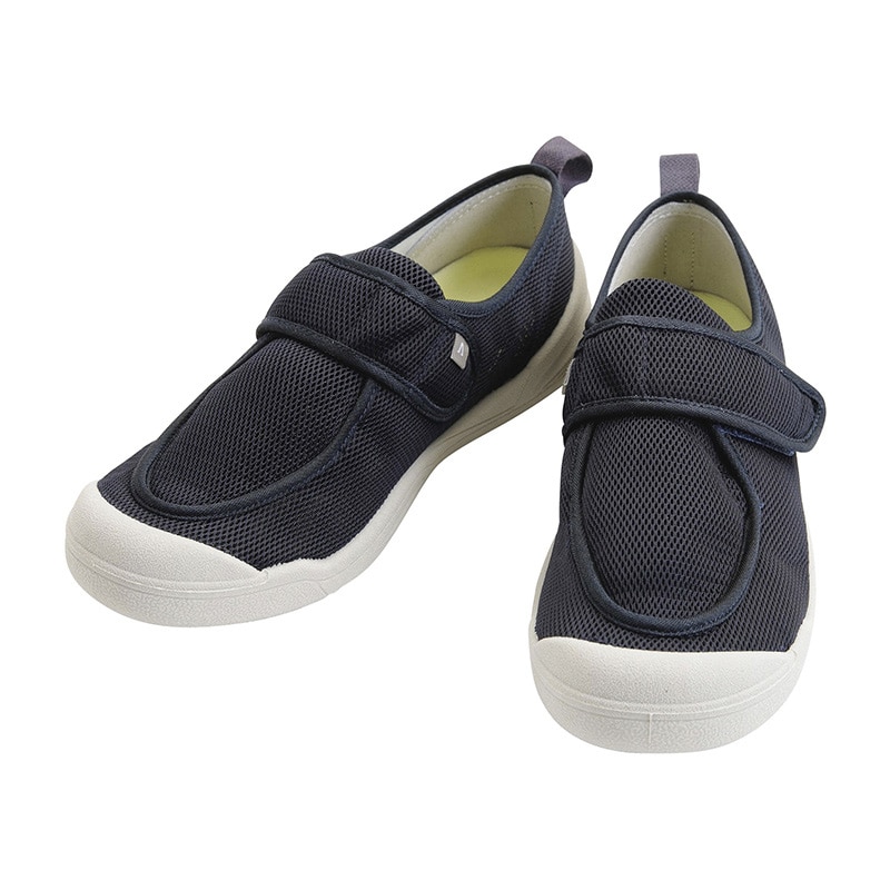 あゆみ 早快ホスピタルシューズ 2510 4L 26.0~26.5cm ネイビー 1足(ご注文単位1足)【直送品】