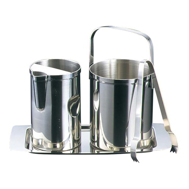 【直送品】 佐野製作所 ミスタースリム　18－8　ミニバーセット MR－465（トレー・トング付） 1個（ご注文単位1個）