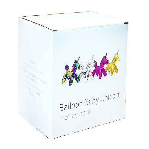 キッシーズ バルーンピギーバンク ユニコーン ベイビー レインボー MBH24996 1個(ご注文単位1個)【直送品】