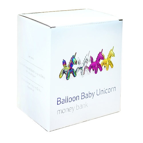 キッシーズ バルーンピギーバンク ユニコーン ベイビー ゴールド MBH24997 1個(ご注文単位1個)【直送品】