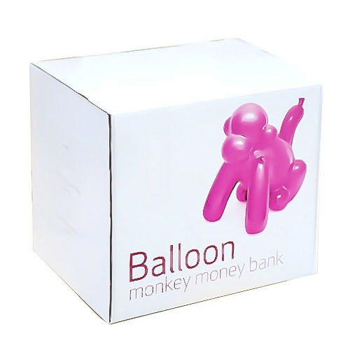 キッシーズ バルーンピギーバンク モンキー ピンク MBH25005 1個(ご注文単位1個)【直送品】