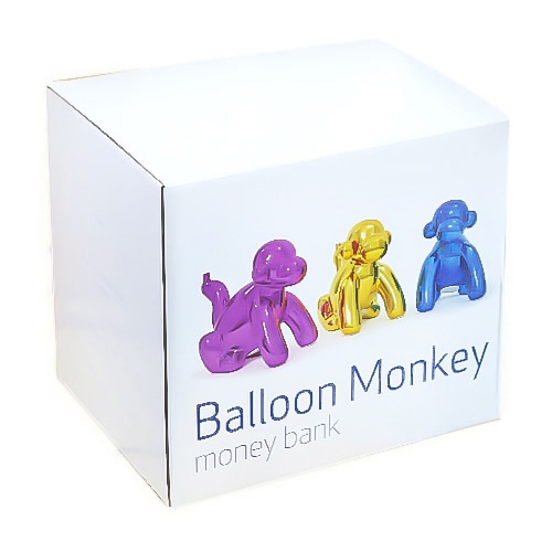 キッシーズ バルーンピギーバンク モンキー レインボー MBH25006 1個(ご注文単位1個)【直送品】