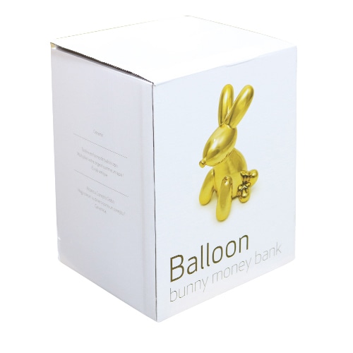 キッシーズ バルーンピギーバンク ビッグバニー ゴールド MBH25009 1個(ご注文単位1個)【直送品】