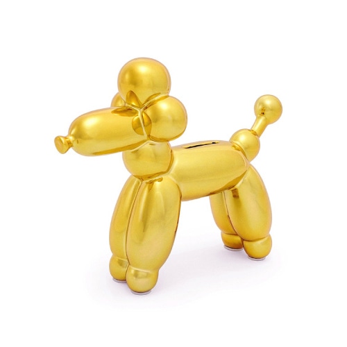 キッシーズ バルーンピギーバンク プードル　ベイビー ゴールド　MBH25013 1個（ご注文単位1個）【直送品】