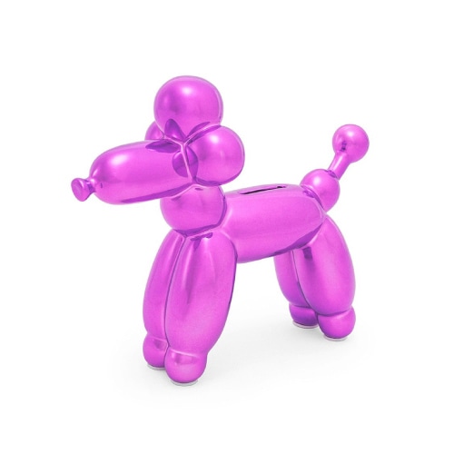 キッシーズ バルーンピギーバンク プードル　ベイビー ピンク　MBH25014 1個（ご注文単位1個）【直送品】