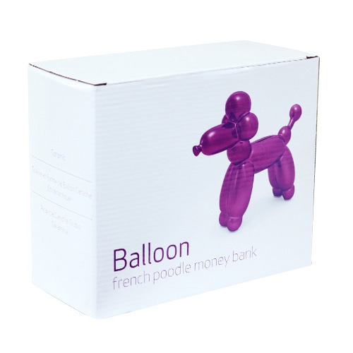 キッシーズ バルーンピギーバンク プードル ベイビー ピンク MBH25014 1個(ご注文単位1個)【直送品】