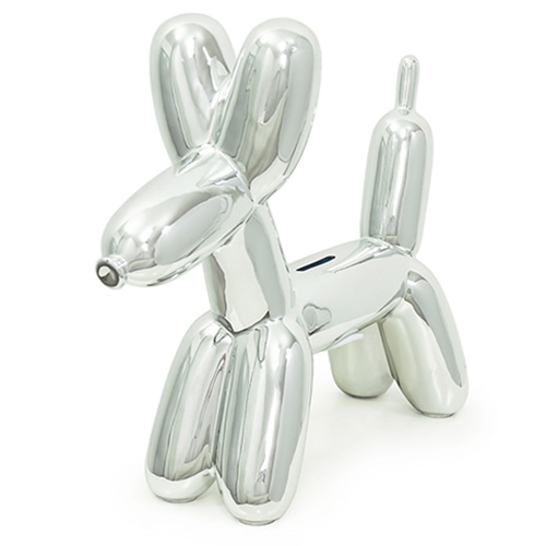 キッシーズ バルーンピギーバンク ビッグドギー シルバー　MBH25016 1個（ご注文単位1個）【直送品】