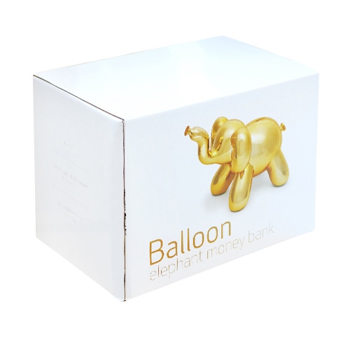 キッシーズ バルーンピギーバンク ビッグエレファント ゴールド　MBH25028 1個（ご注文単位1個）【直送品】