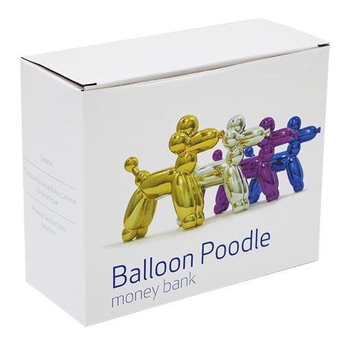 キッシーズ バルーンピギーバンク プードル ベイビー ブルー MBH25053 1個(ご注文単位1個)【直送品】