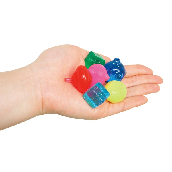 キッシーズ スーパーボール　変形ボール4点ミックス 100個入  1袋（ご注文単位1袋）【直送品】