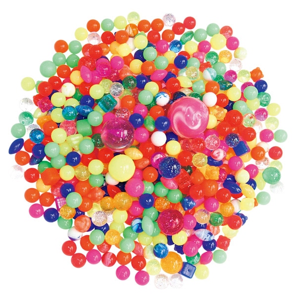 キッシーズ スーパーバウンドボール　アソート 500個入  1袋（ご注文単位1袋）【直送品】