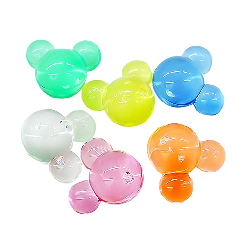 キッシーズ ジュエルアイス 蛍光クリア マウス 1kg 約280個入 KISJI62672 1袋(ご注文単位1袋)【直送品】