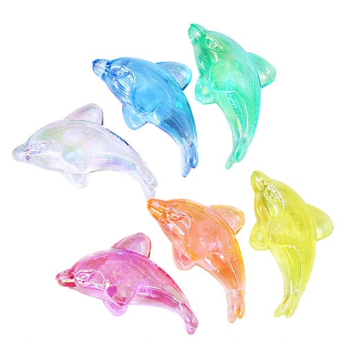 キッシーズ ジュエルアイス　ネオン　ドルフィン 1kg　約130個入 KISJI62675 1袋（ご注文単位1袋）【直送品】