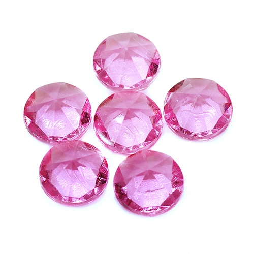 キッシーズ ジュエルアイス　ダイヤモンド　蛍光クリア 1kg　約250個入 ピンク　KISJI62690 1袋（ご注文単位1袋）【直送品】