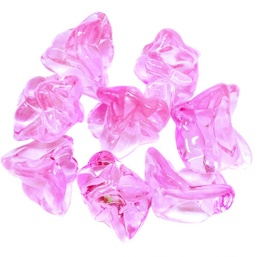 キッシーズ ジュエルアイス　ロック　蛍光クリア 1kg　約250個入 ピンク　KISJI62699 1袋（ご注文単位1袋）【直送品】