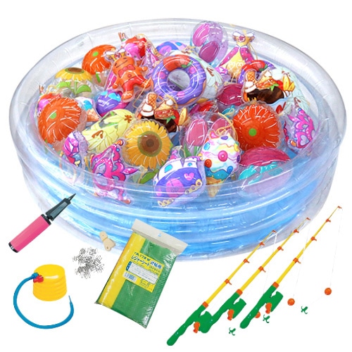 キッシーズ 縁日すくい eセット ヨーヨー釣り プリティ ヨーヨー60個 1セット(ご注文単位1セット)【直送品】