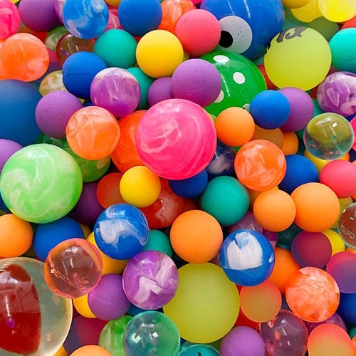 キッシーズ スーパーボール アソート 500個入 1束(ご注文単位1束)【直送品】