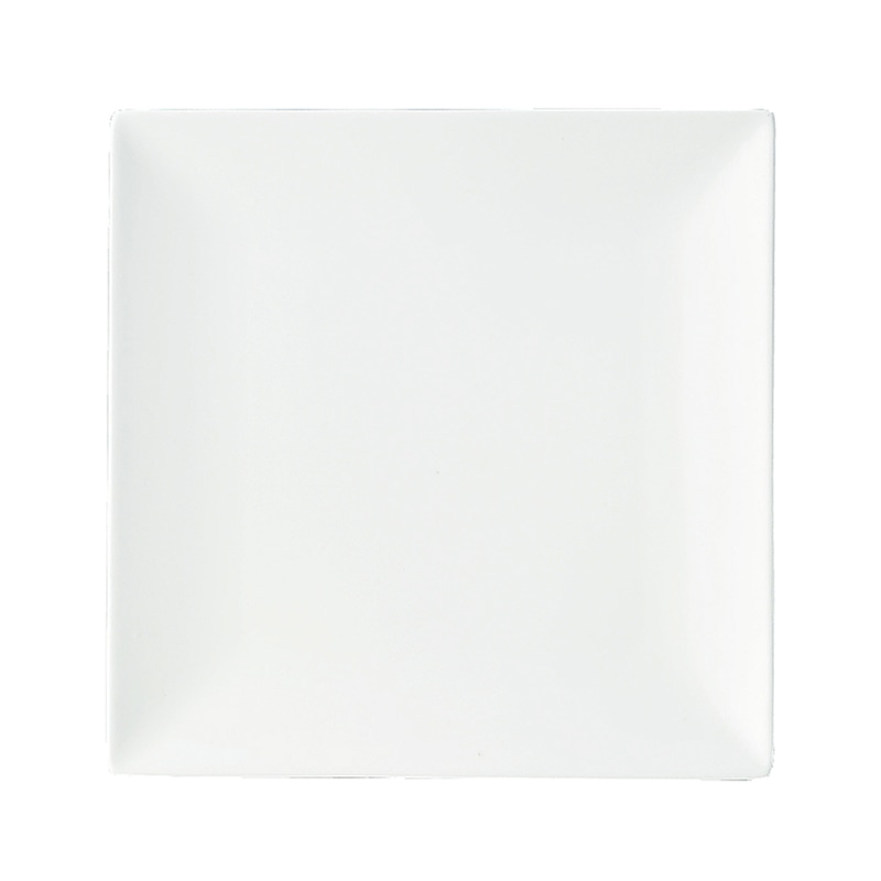 ミヤザキ食器 エムスタイル ドルチェコレクション スクエアプレート 18cm DL18121 1個（ご注文単位8個）【直送品】