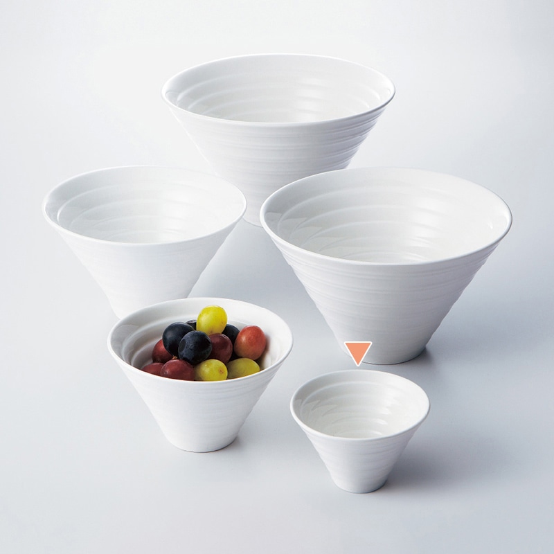 ミヤザキ食器 エムスタイル グランデビアンカ コニカルボール SS GB8426 1個(ご注文単位12個)【直送品】