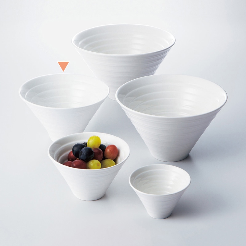 ミヤザキ食器 エムスタイル グランデビアンカ コニカルボール M GB8428 1個(ご注文単位3個)【直送品】