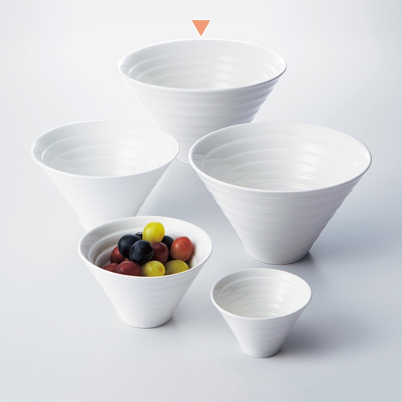 ミヤザキ食器 エムスタイル グランデビアンカ コニカルボール LL GB8430 1個(ご注文単位2個)【直送品】