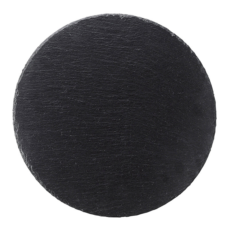 ミヤザキ食器 エムスタイル スレート 丸トレー 35cm RS3501 1個（ご注文単位10個）【直送品】