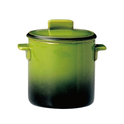 ミヤザキ食器 エムスタイル ソレイユ 蓋付きカップ SS グリーン SO4808GR 1個（ご注文単位12個）【直送品】