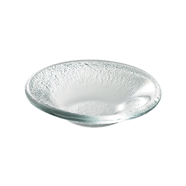 ミヤザキ食器 アクサム ポルカ クープディッシュ クリア PO0709CL 1個(ご注文単位6個)【直送品】