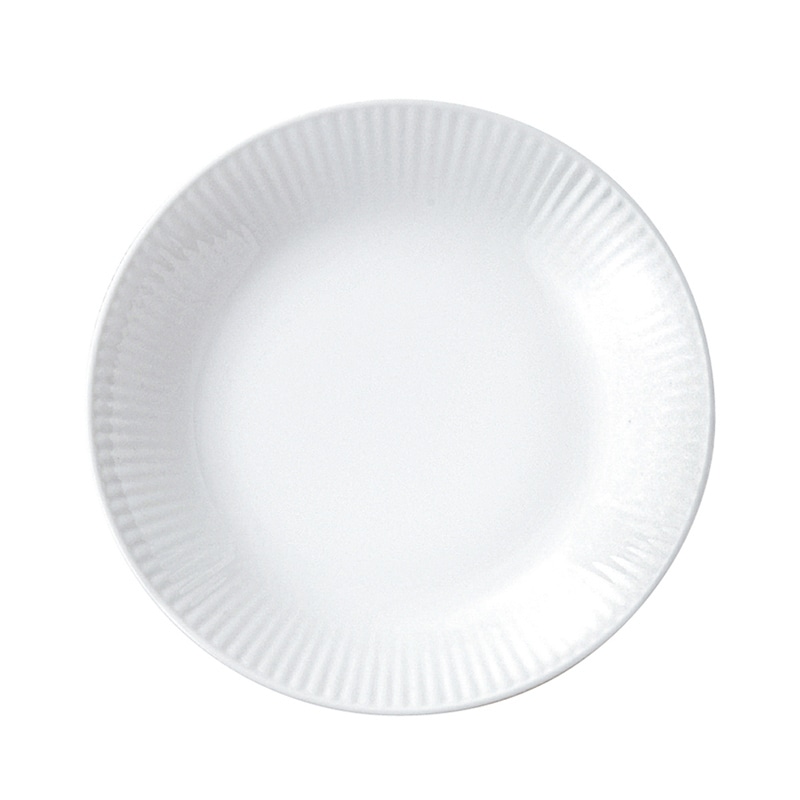 ミヤザキ食器 エムスタイル シエスタ プレート 17cm SS1701WH 1個（ご注文単位4個）【直送品】
