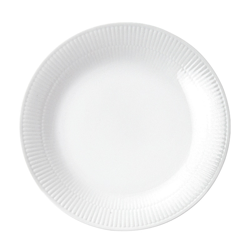 ミヤザキ食器 エムスタイル シエスタ プレート 25cm SS2501WH 1個(ご注文単位4個)【直送品】