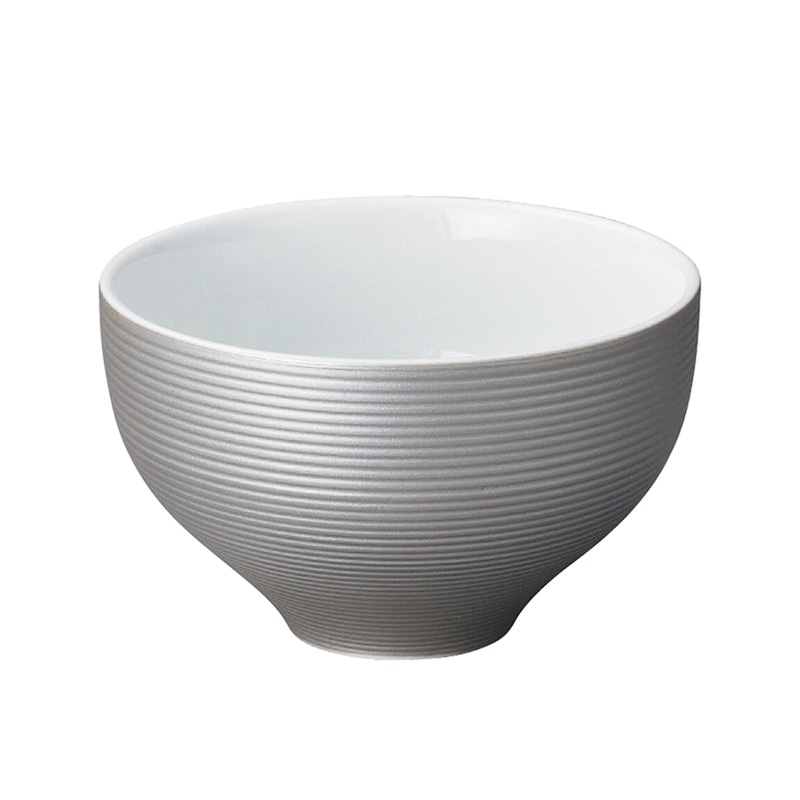 ミヤザキ食器 エムスタイル イルデパン カラー ボール 14cm シルバー XIL1403SL 1個（ご注文単位4個）【直送品】