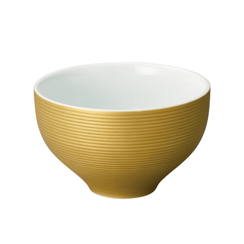 ミヤザキ食器 エムスタイル イルデパン カラー ボール 12cm ゴールド XIL1203GD 1個(ご注文単位4個)【直送品】