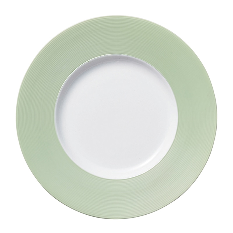 ミヤザキ食器 エムスタイル イルデパン カラー プレート 31cm グリーン XIL3101GR 1個（ご注文単位12個）【直送品】