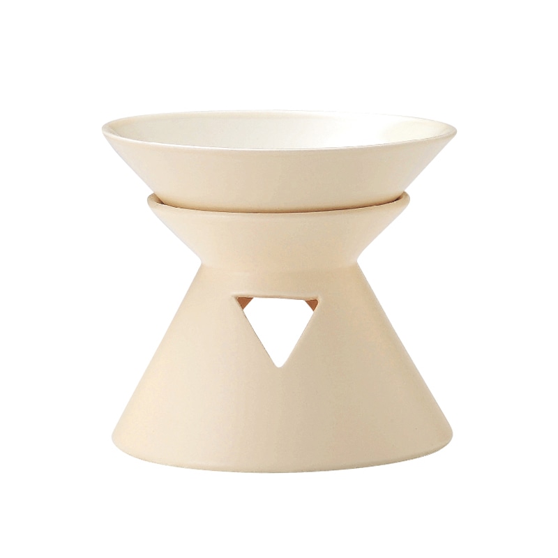 ミヤザキ食器 エムスタイル ルーチェ バーニャカウダポット バニラ LU0108CR 1個(ご注文単位18個)【直送品】