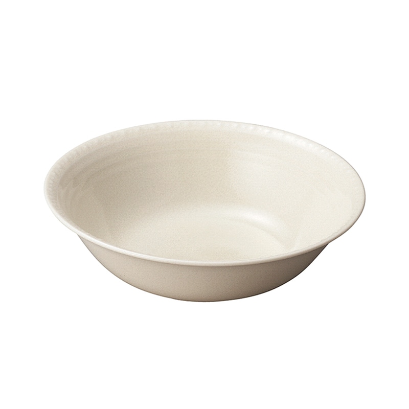 ミヤザキ食器 エムスタイル センプレ オートミール 17cm クリーム SEM1713CR 1個（ご注文単位6個）【直送品】