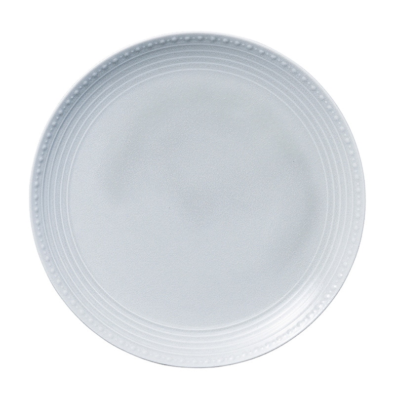 ミヤザキ食器 エムスタイル センプレ プレート 27cm グレー SEM2701GY 1個（ご注文単位6個）【直送品】