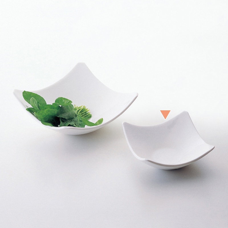 ミヤザキ食器 エムスタイル グランデビアンカ スクエアマルチボール S GB1711 1個（ご注文単位3個）【直送品】