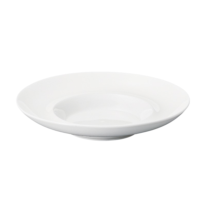 ミヤザキ食器 エムスタイル グランデビアンカ 深リムプレート M GB1874 1個（ご注文単位3個）【直送品】