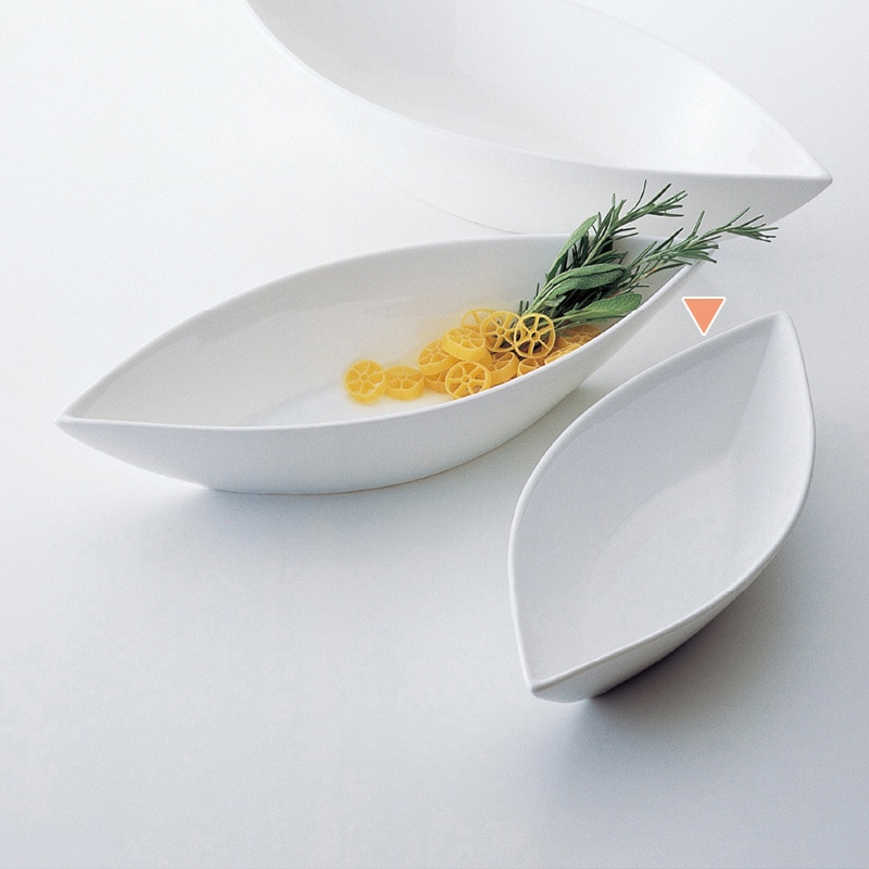 ミヤザキ食器 エムスタイル グランデビアンカ カヌープレート S GB2022 1個（ご注文単位3個）【直送品】