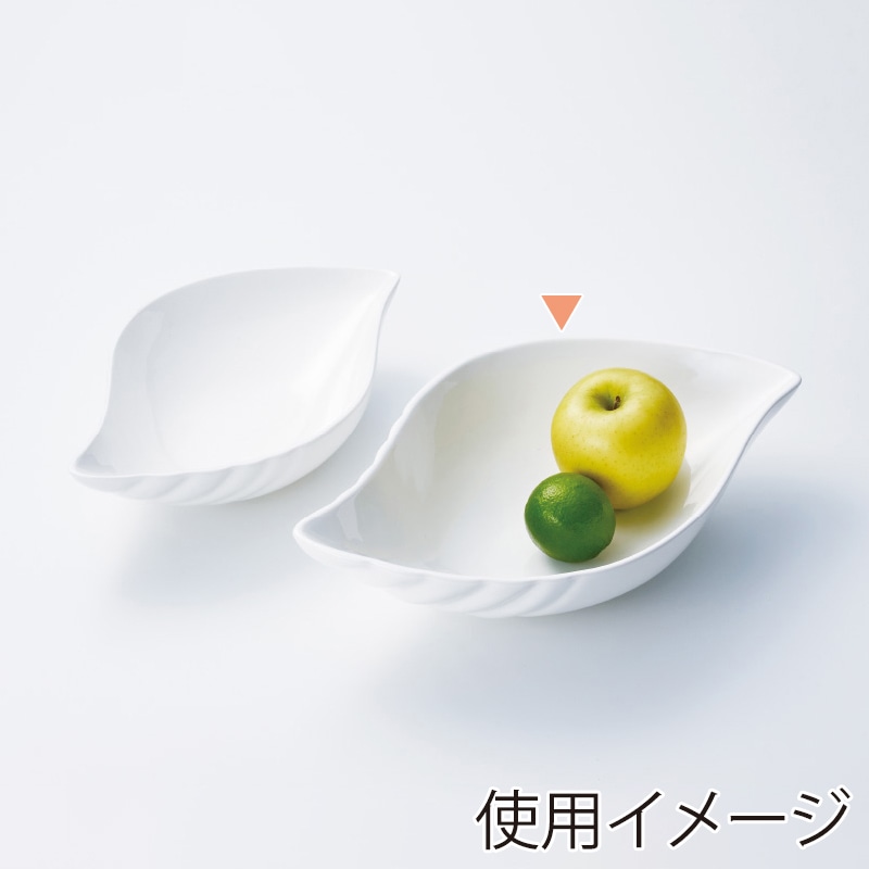 ミヤザキ食器 エムスタイル グランデビアンカ シェルボール M GB3264 1個（ご注文単位6個）【直送品】