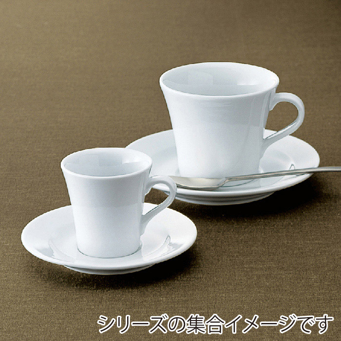 ミヤザキ食器 エムスタイル クローシェ カプチーノカップ&ソーサー CF0104-03 1個（ご注文単位4個）【直送品】