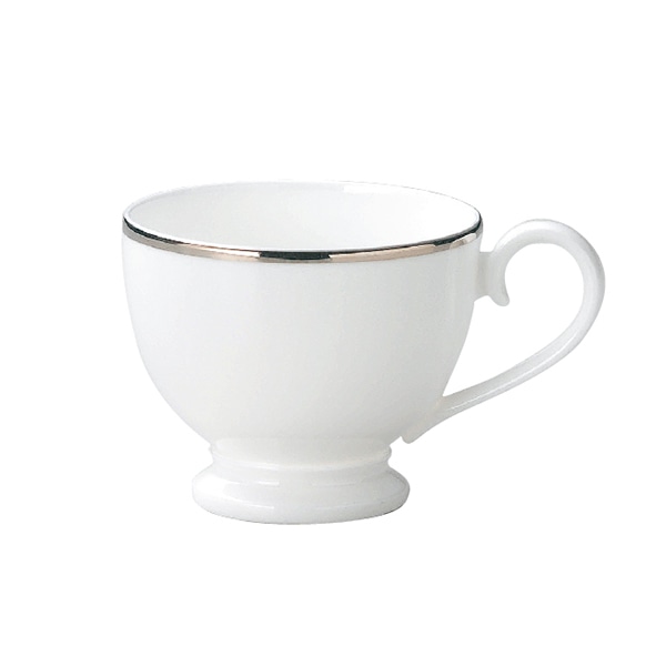 ミヤザキ食器 エチュードプラチナーレ ティーカップ ET0104PL 1個（ご注文単位6個）【直送品】