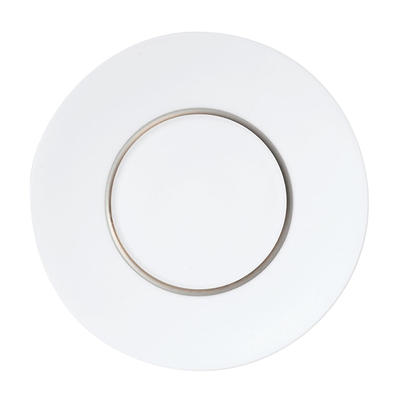 ミヤザキ食器 エチュードプラチナーレ ワイドリムプレート 27cm クリア ET2711PL 1個（ご注文単位6個）【直送品】