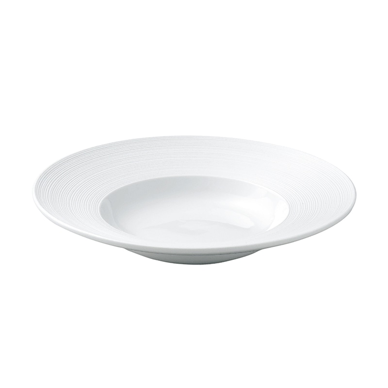 ミヤザキ食器 エムスタイル イルデパン スーププレート 25cm IL2502 1個（ご注文単位4個）【直送品】