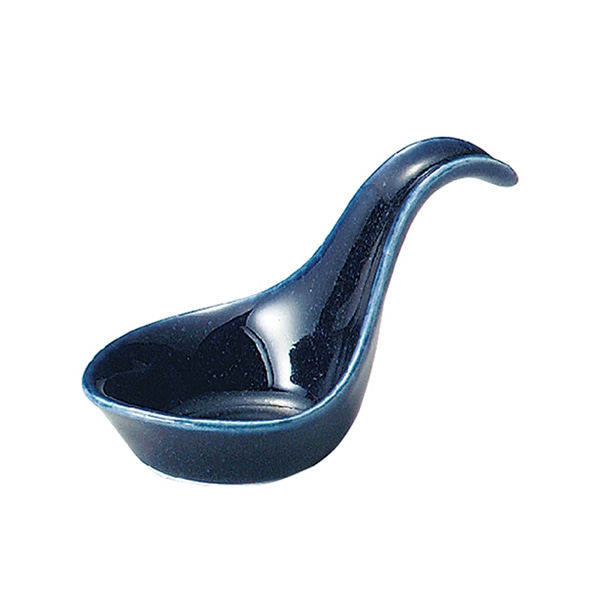 ミヤザキ食器 エムスタイル ニューヨークアクセサリー アミューズスプーンA ブルー NY0509BL 1個（ご注文単位6個）【直送品】
